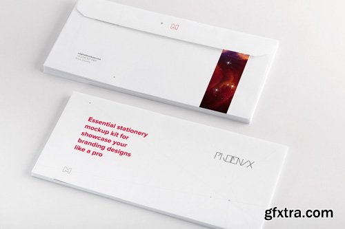 Letterhead Envelope Mockup 02