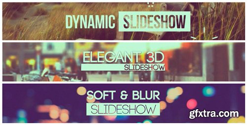 Videohive - Slideshow Pack 3 in 1 - 11126579