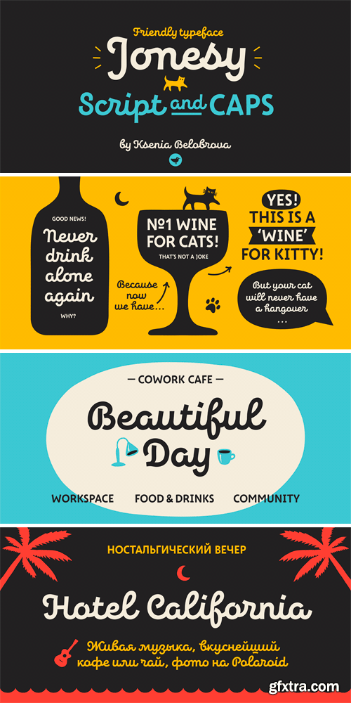 Jonesy Font Family