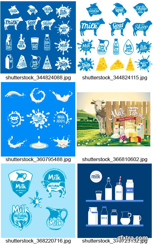 Amazing SS - Milk Products, 25xEPS