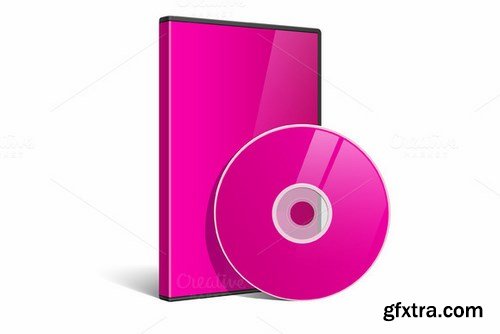 CM - Realistic Pink Case for DVD Or CD 646449