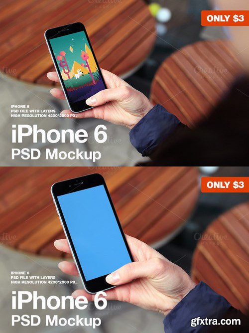 CM - iPhone 6 PSD Mockup 647056