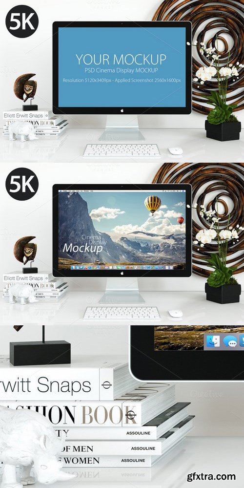 CM - Cinema Display Mockup 5k 641348