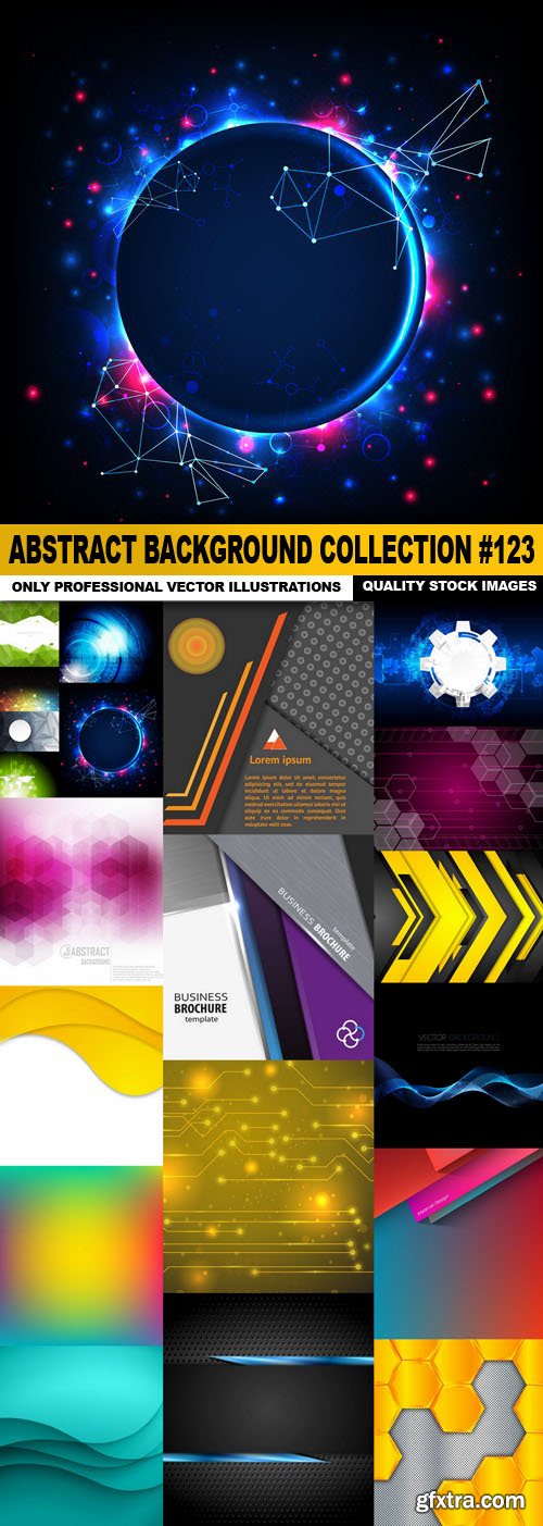 Abstract Background Collection #123 - 20 Vector