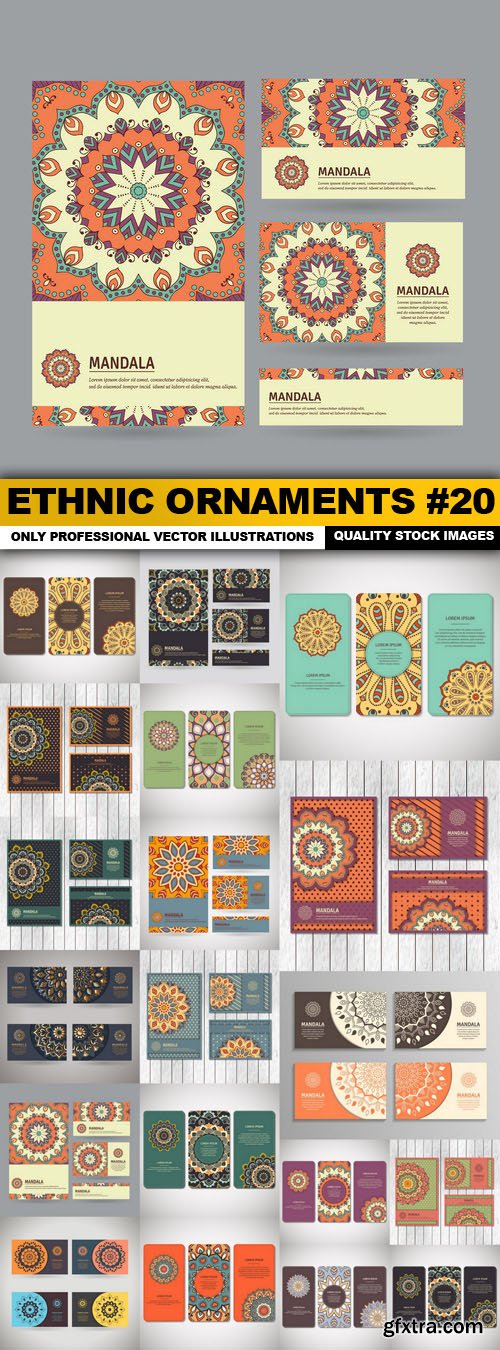 Ethnic Ornaments #20 - 20 Vector