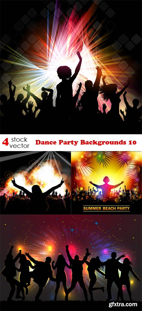 Vectors - Dance Party Backgrounds 10