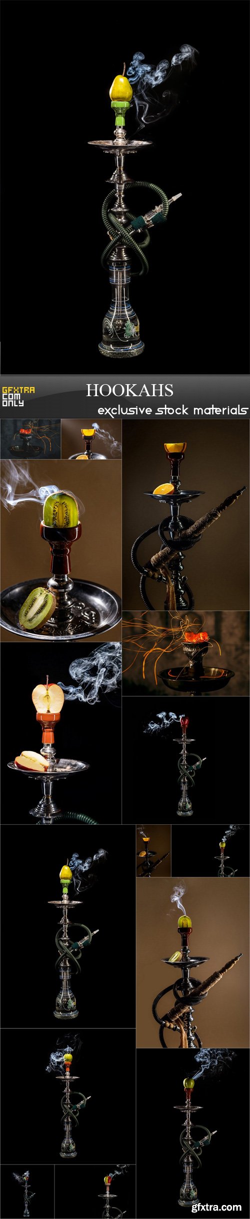 Hookahs, 15 x UHQ JPEG