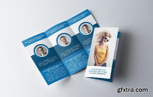 CreativeMarket Trifold Corporate Brochure Template 631903