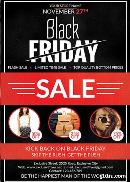 Black Friday V4 Premium Flyer Template