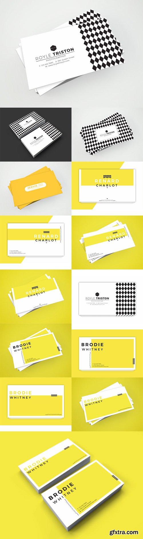 CM - 7 Business Cards Bundle + Bonus 621050