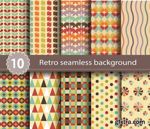 Amazing Pattern Background Collection 2 - 15xEPS