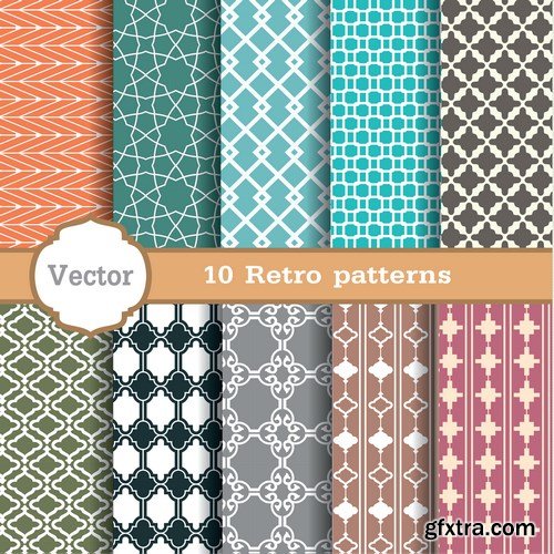 Amazing Pattern Background Collection 2 - 15xEPS