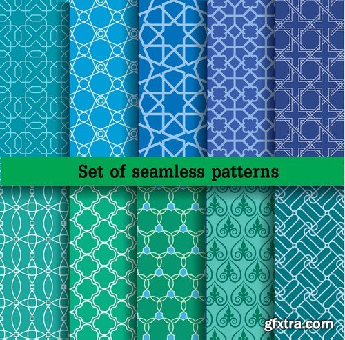 Amazing Pattern Background Collection 2 - 15xEPS