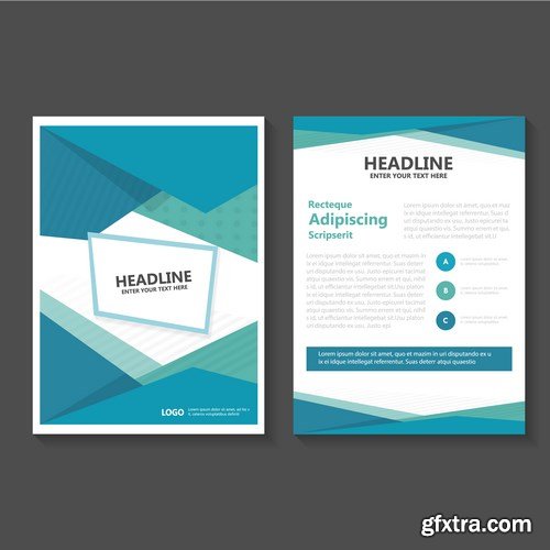 Design Flyer & Corporate Brochures 23 - 28xEPS