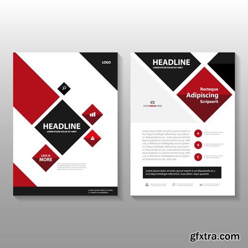 Design Flyer & Corporate Brochures 23 - 28xEPS