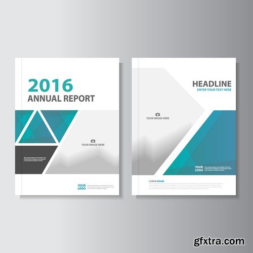 Design Flyer & Corporate Brochures 23 - 28xEPS