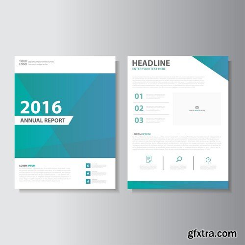 Design Flyer & Corporate Brochures 23 - 28xEPS