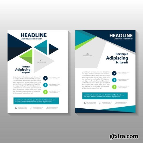 Design Flyer & Corporate Brochures 23 - 28xEPS