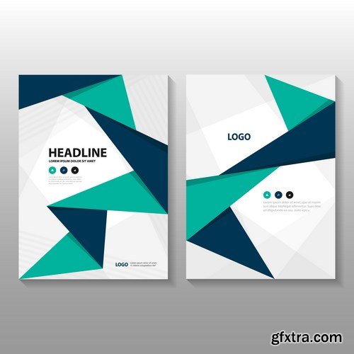 Design Flyer & Corporate Brochures 23 - 28xEPS