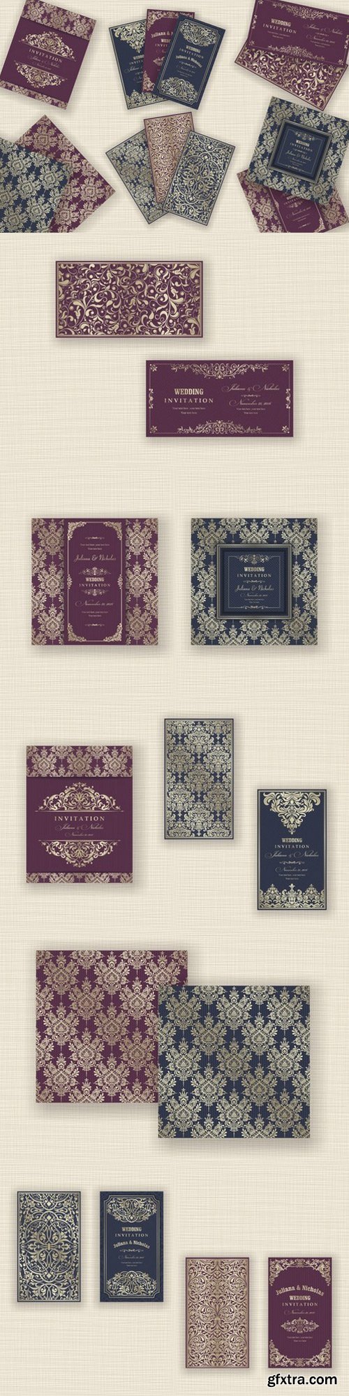 CM - Wedding Invitation set 645750