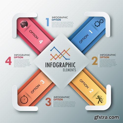 Modern Infographics 2 - 25xEPS