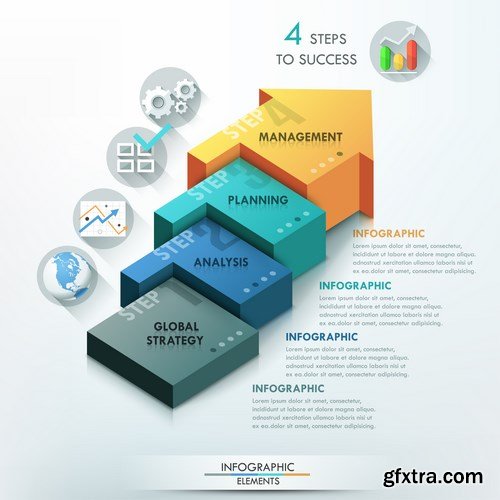 Modern Infographics 2 - 25xEPS