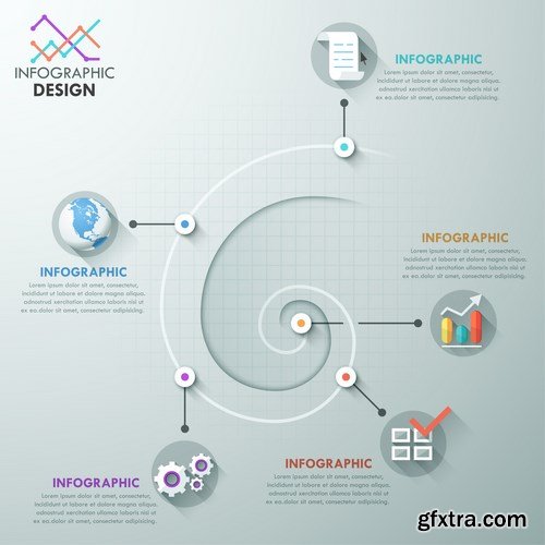 Modern Infographics 2 - 25xEPS