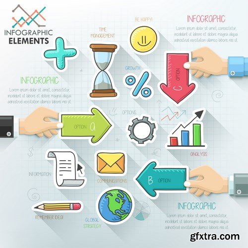 Modern Infographics 2 - 25xEPS