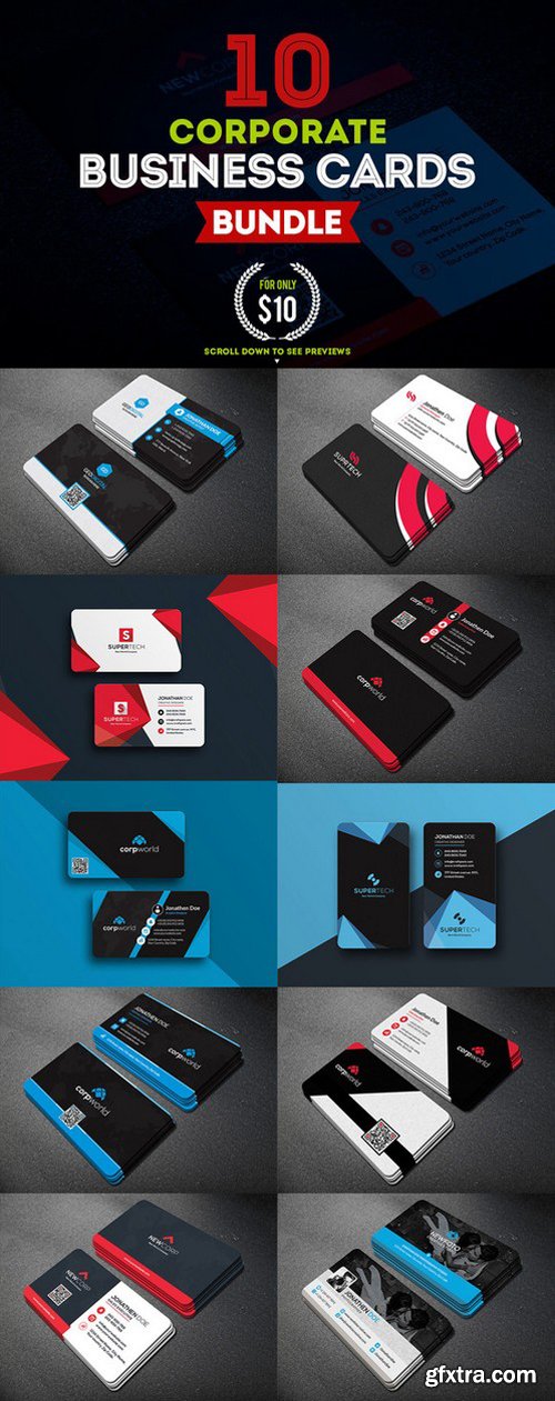 CM - Corporate Business Card Bundle 650223