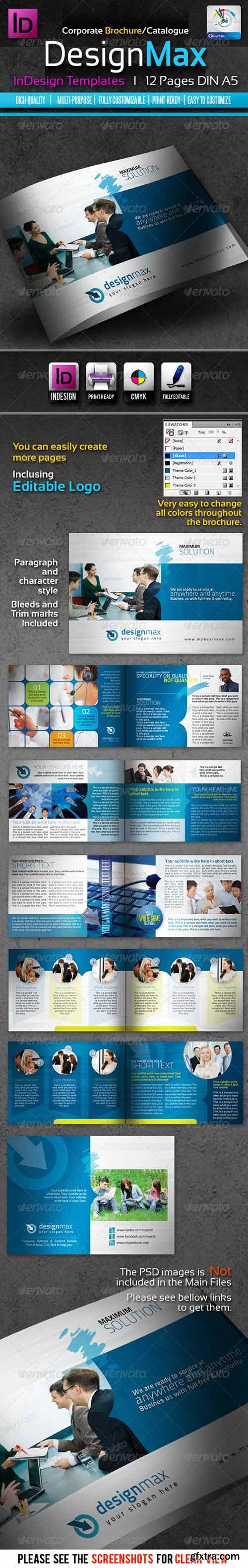 GraphicRiver - DesignMax InDesign Brochure/Catalogue 12pages 2193540