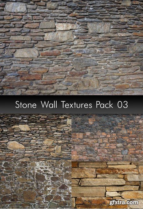 Stone Wall Textures, pack 3