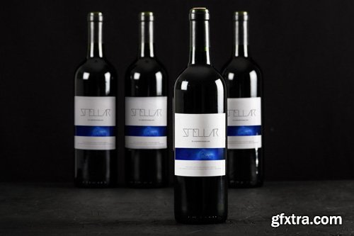 Wine Bottle Mockup 03