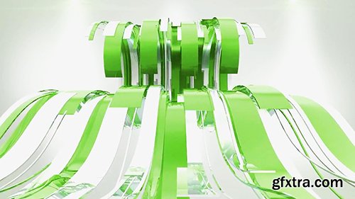 Videohive Wavy Ribbons Logo Reveal 10471122