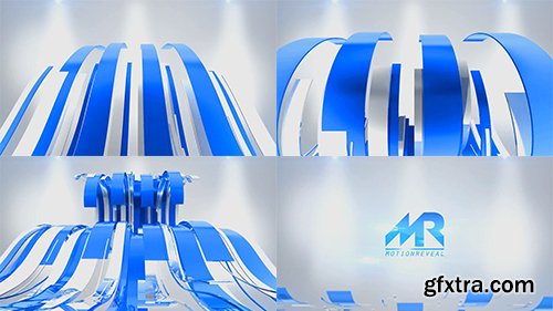 Videohive Wavy Ribbons Logo Reveal 10471122