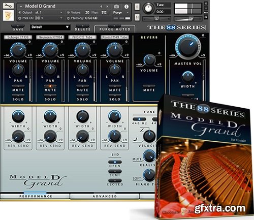 Chocolate Audio The 88 Series Model D Grand KONTAKT-FANTASTiC