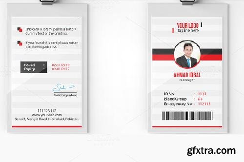 CreativeMarket Office ID Card 631879