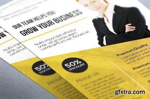 CreativeMarket Flyer Corporative 631881