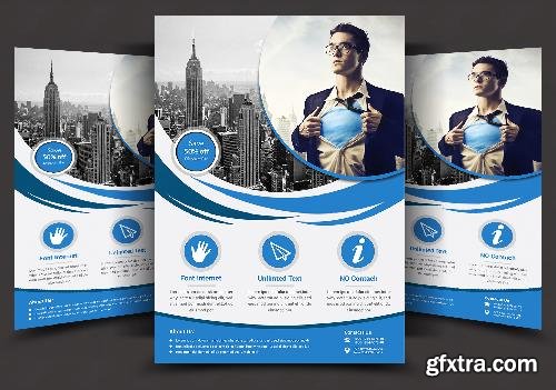 CreativeMarket Corporate Flyer 631400