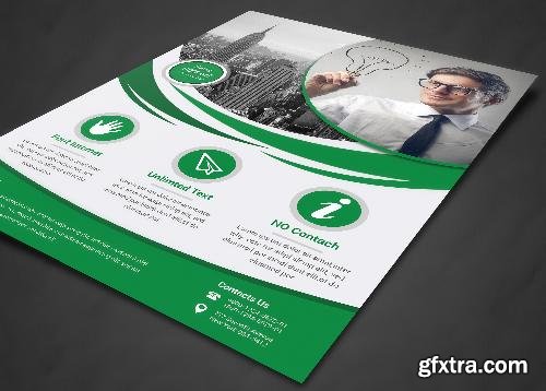 CreativeMarket Corporate Flyer 631400