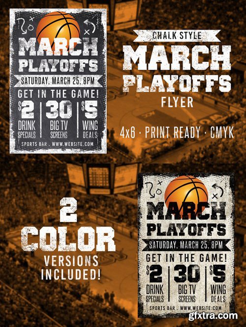 CM - Chalk Basketball Flyer 576909