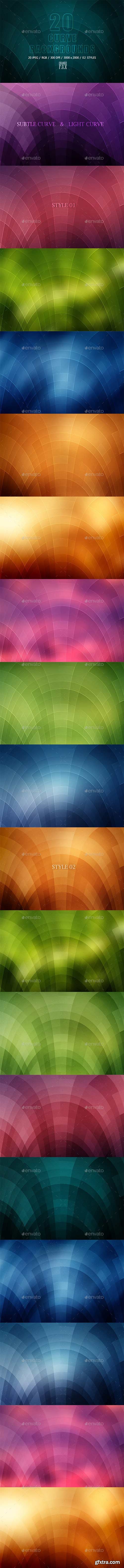 GraphicRiver - 20 Curve Backgrounds - 02 Styles 11363148