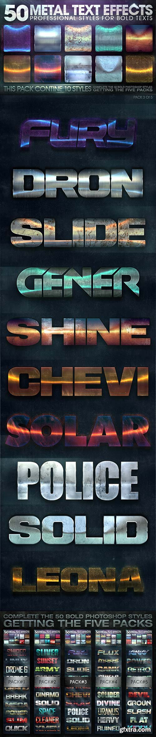 GraphicRiver - 50 Metal Text Effects 3 of 5 10697920