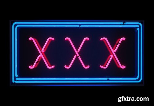 Neon signs 2-10xJPEGs