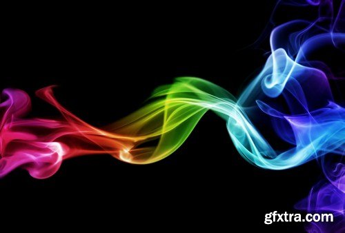 Colorful smoke, 15 x UHQ JPEG