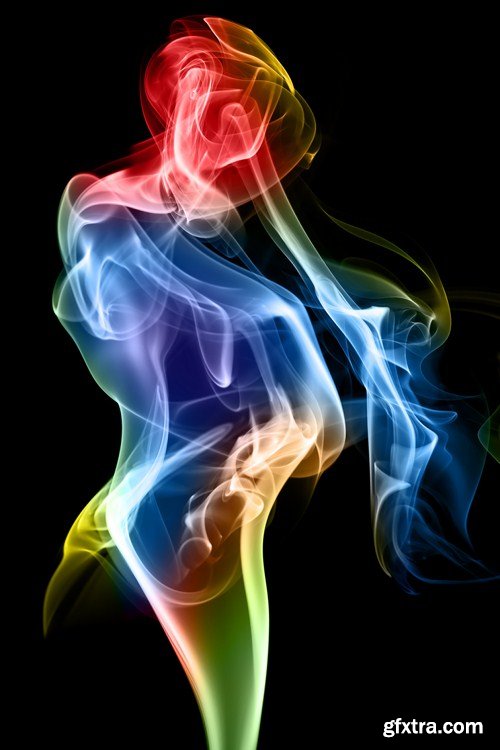 Colorful smoke, 15 x UHQ JPEG