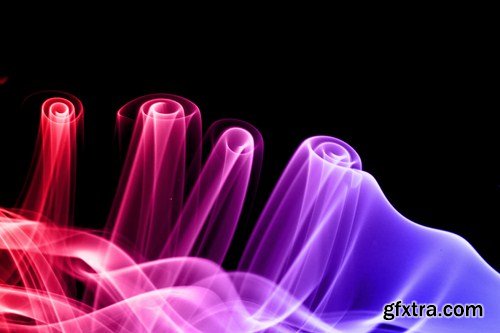 Colorful smoke, 15 x UHQ JPEG