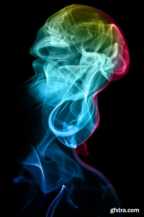 Colorful smoke, 15 x UHQ JPEG