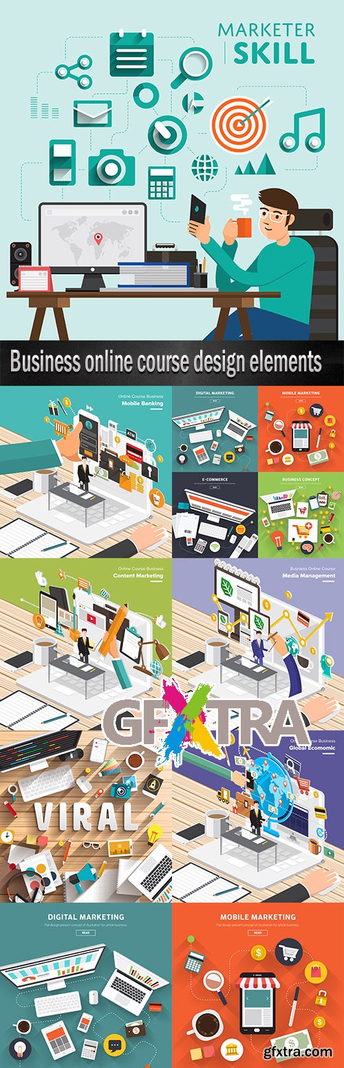 Business online course design elements