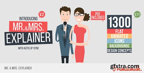 Videohive Mr&Mrs Explainer 15218209