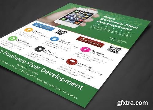 CreativeMarket App Flyers 631292